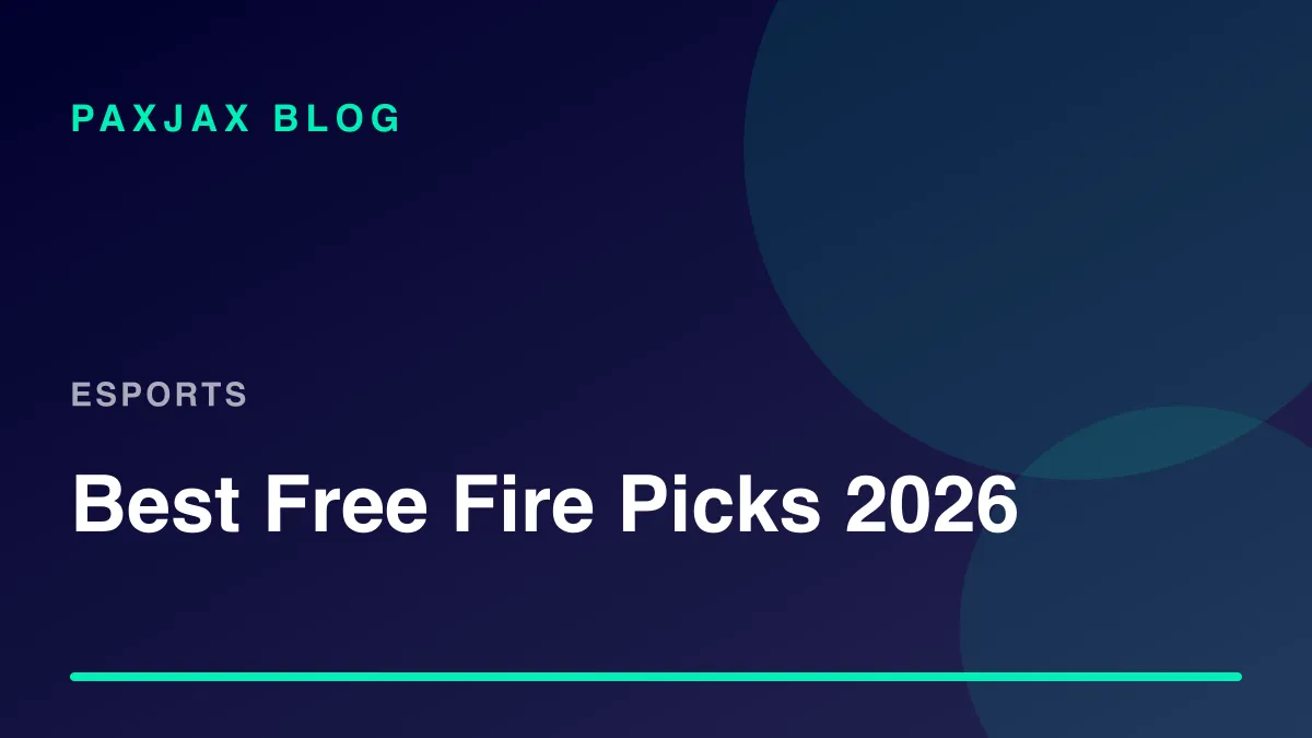 PaxJax Blog — Best Free Fire Characters & Weapons in 2026