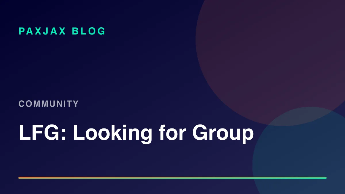 PaxJax Blog — LFG Meaning, Looking for Group